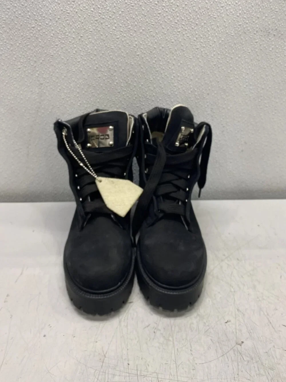 Cristian Zerotre Starboot- Total Black Nabuk Women's Size 11